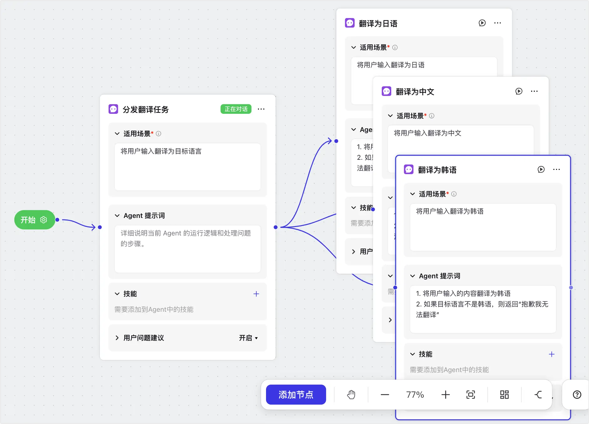 子Agent配置详情